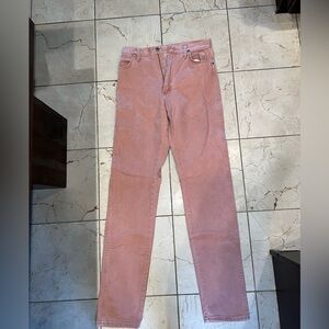 Tag- 11/36 
Waist -14 (28 total)
Hip- 19
Inseam- 36
$85 shipped